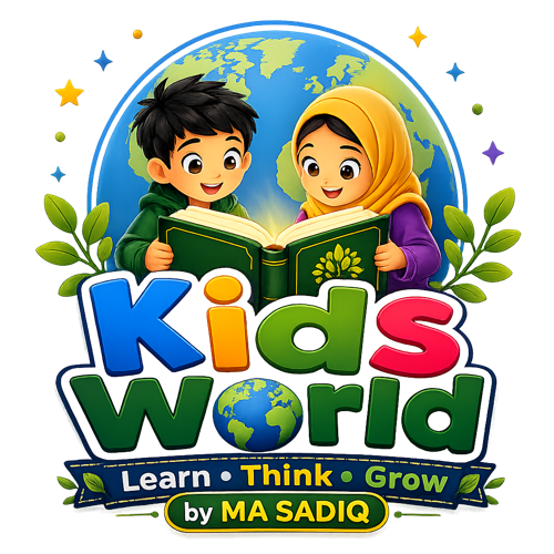 Kids World by MA SADIQ logo